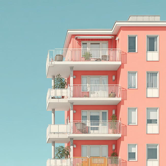 Immeuble rénové illustrant un investissement avec la loi Denormandie